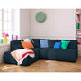 Voir la diapositive 1 : LISA DESIGN Onyx - canapé modulable d'angle gauche - 5 places - en tissu mailles 3d