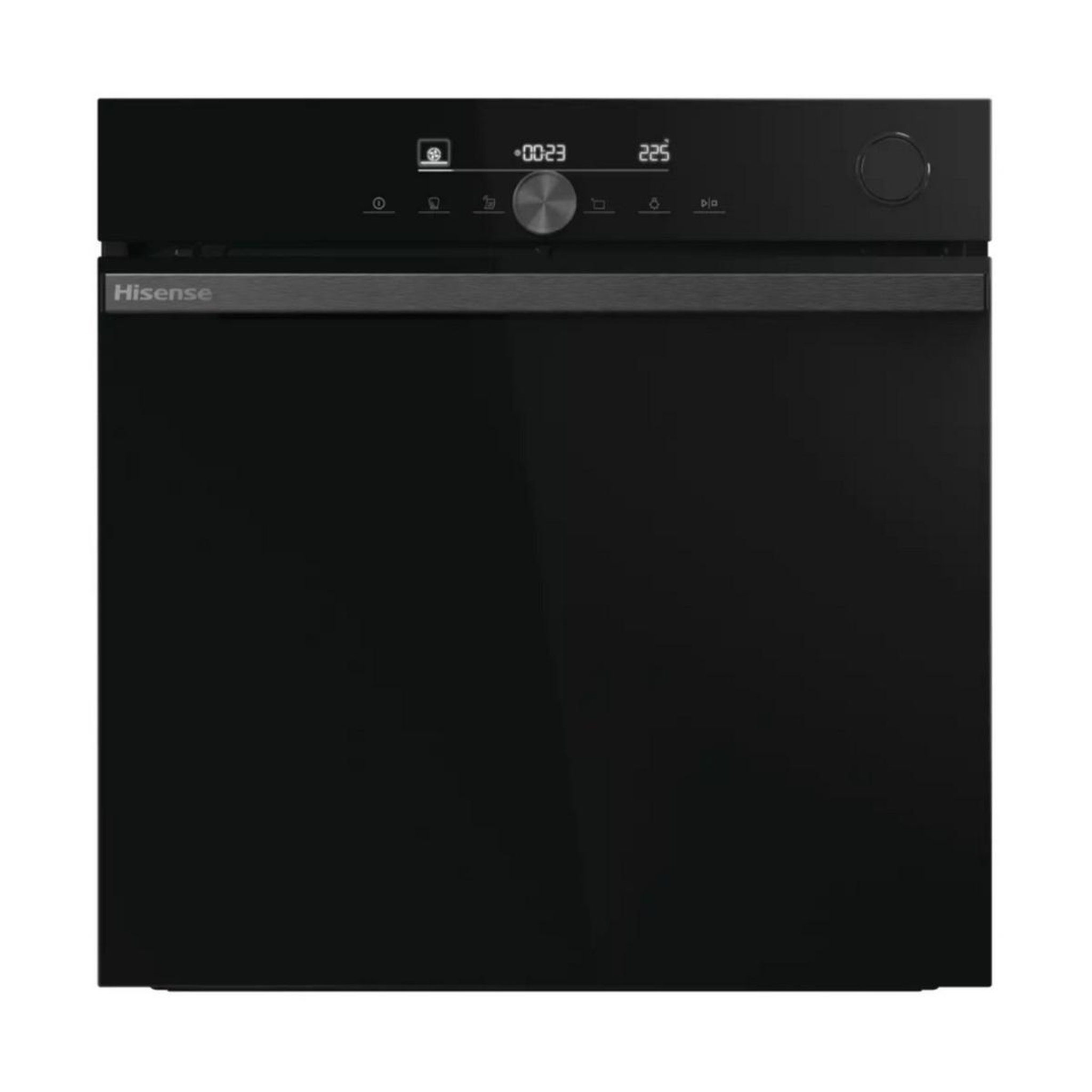 Voir la diapositive 3 : Hisense Four multifonctions 77l 59.5cm pyrolyse noir - bsa66334pbdg