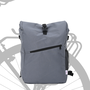 Voir la diapositive 3 : VIDAXL Sac de vélo pour porte bagages 25 L Gris 33x16x48 cm