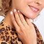 Voir la diapositive 2 : SC CRYSTAL Bague taille 56 SC Crystal ornée de Cristaux scintillants