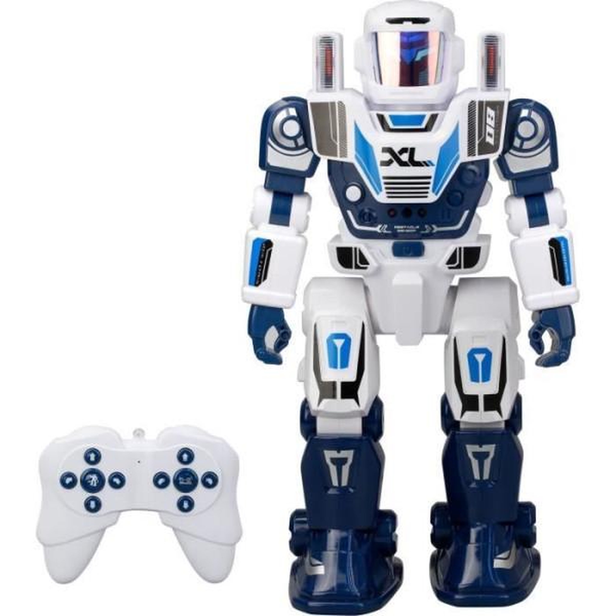 Voir la diapositive 3 : SILVERLIT Robot radiocommandé - SILVERLIT - Program A Bot XL - 40 cm - 48 actions programmables - Télécommande intuitive
