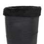 Voir la diapositive 6 : VIDAXL Bottes de pluie avec chaussettes amovibles noir taille 44 PVC