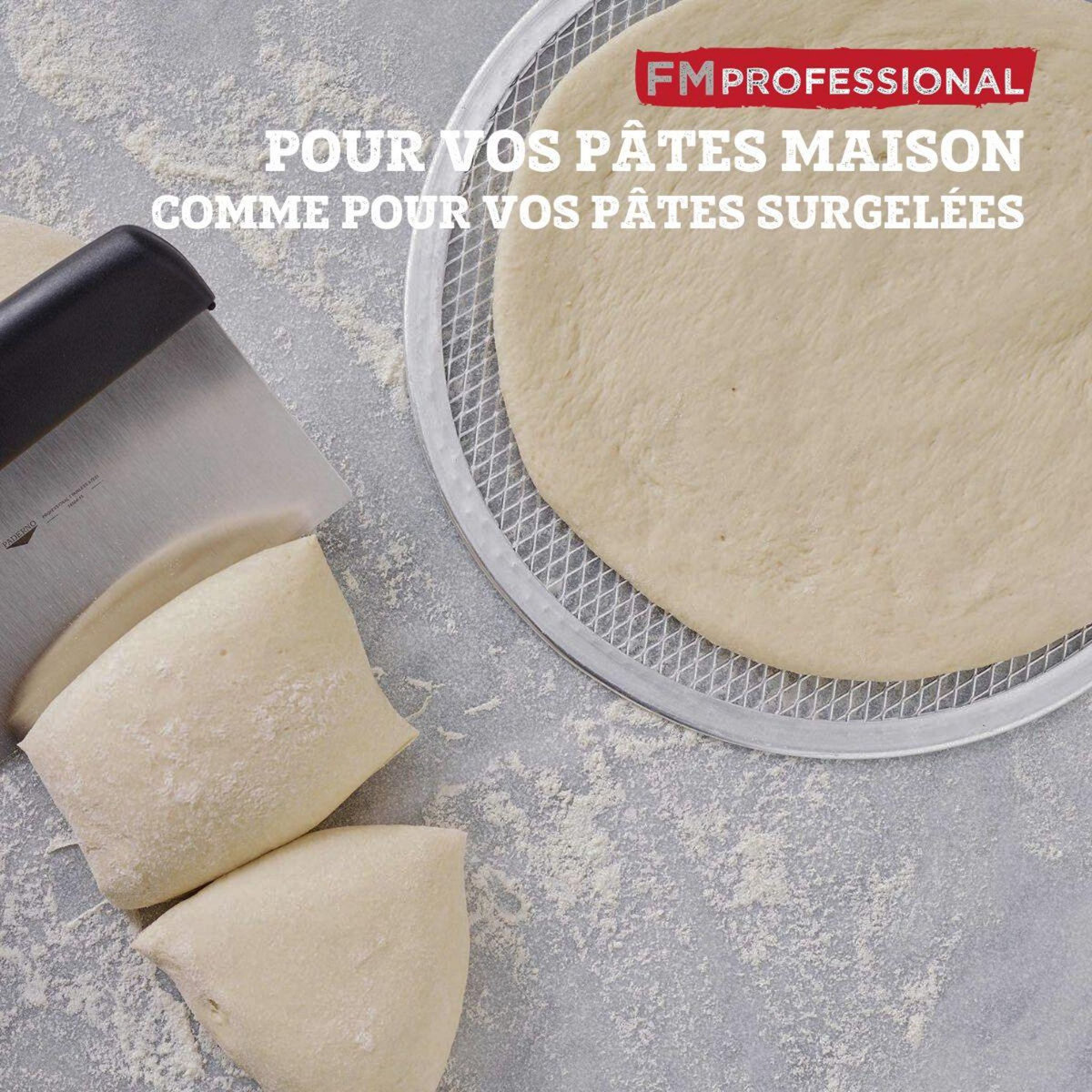 FM PROFESSIONAL Plaque pizza surgelée 30 cm FM Professional