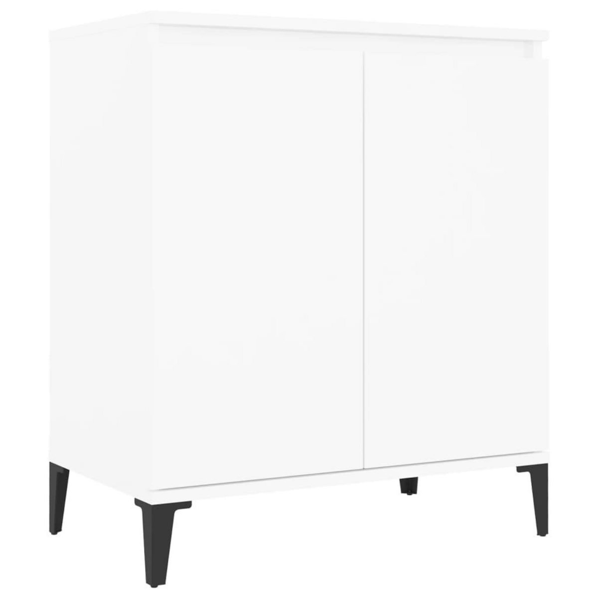 VIDAXL Buffet blanc 60x35x70 cm bois d'ingenierie
