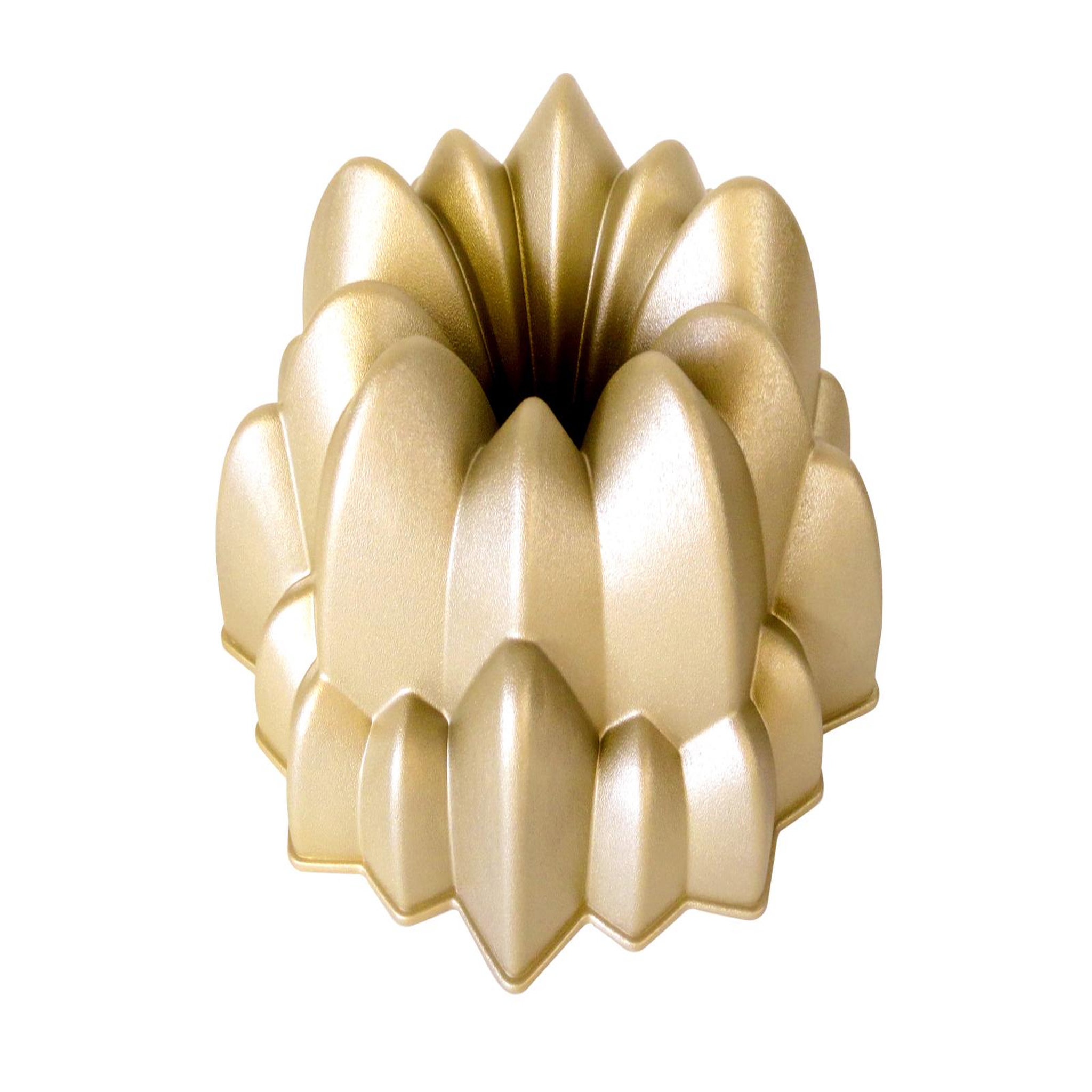 ACTUEL Moule cascade 24 cm en fonte d'aluminium doré