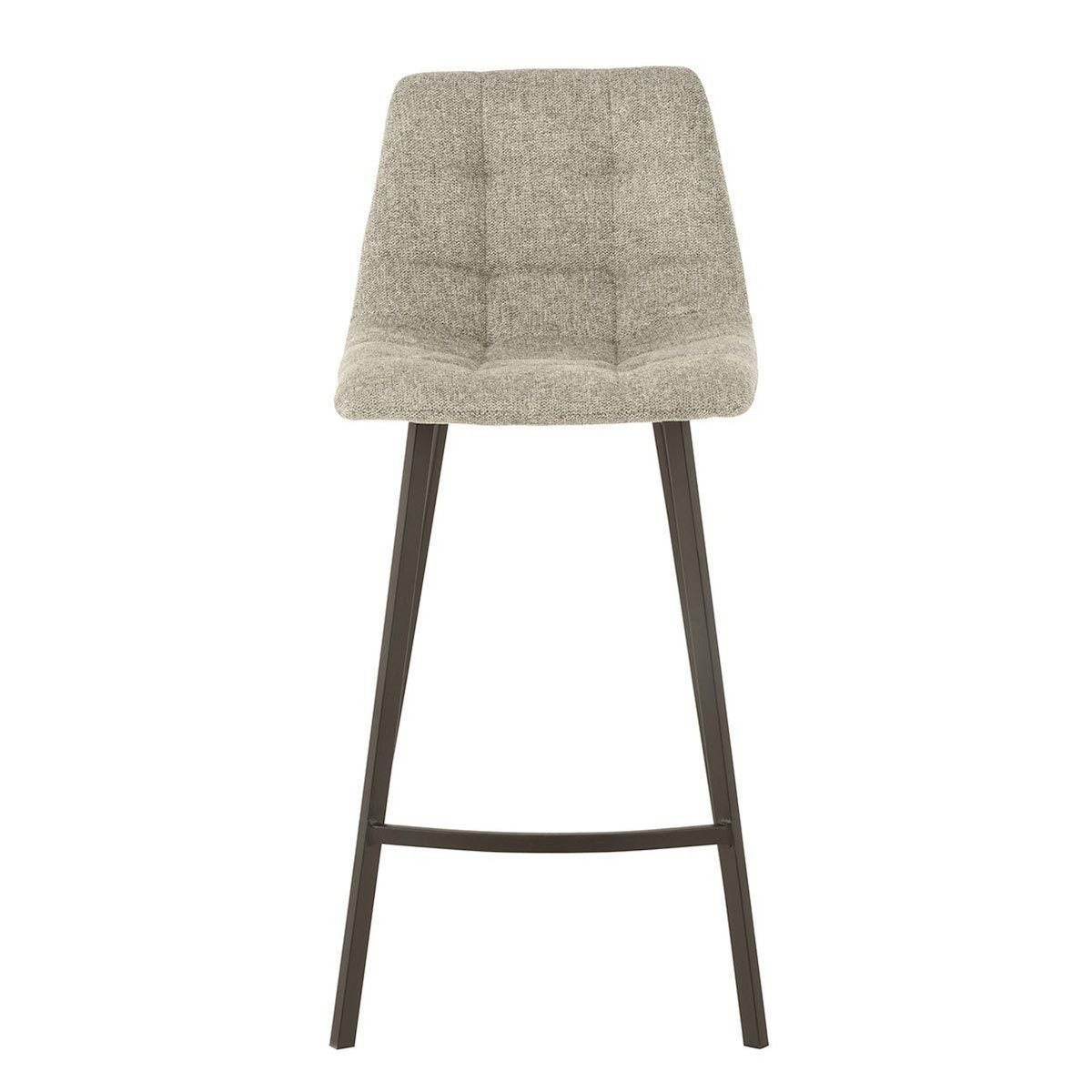Paris Prix Chaise de Bar Design  Stéphane  97cm Gris