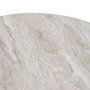 Voir la diapositive 4 : ATMOSPHERA Table d'Appoint Effet Marbre  Tusco  49cm Noir