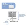 Voir la diapositive 4 : CHICCO CHICCO - Berceau cododo Next2Me Dream Silver