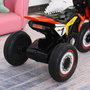 Voir la diapositive 4 : HOMCOM Tricycle enfants moto cross effets musicaux et lumineux coffre rangement