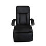Voir la diapositive 2 : VIDAXL Fauteuil de massage Noir Similicuir
