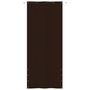 Voir la diapositive 2 : VIDAXL Ecran de balcon Marron 100x240 cm Tissu Oxford