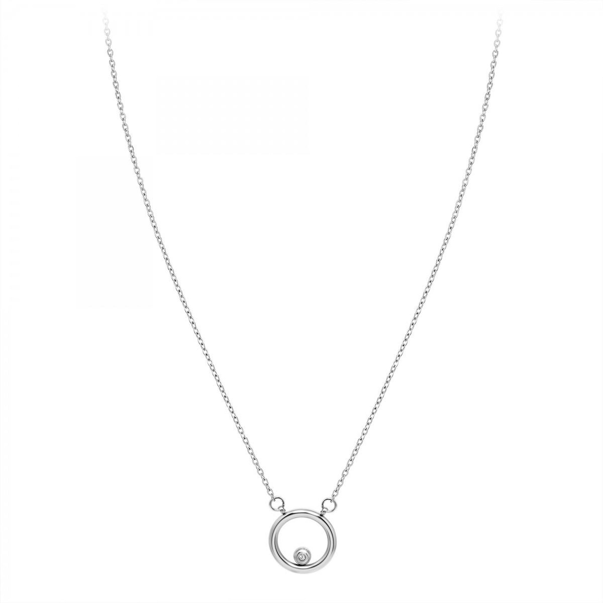 Voir la diapositive 3 : SC CRYSTAL Collier par SC Crystal orné d'un véritable diamant blanc