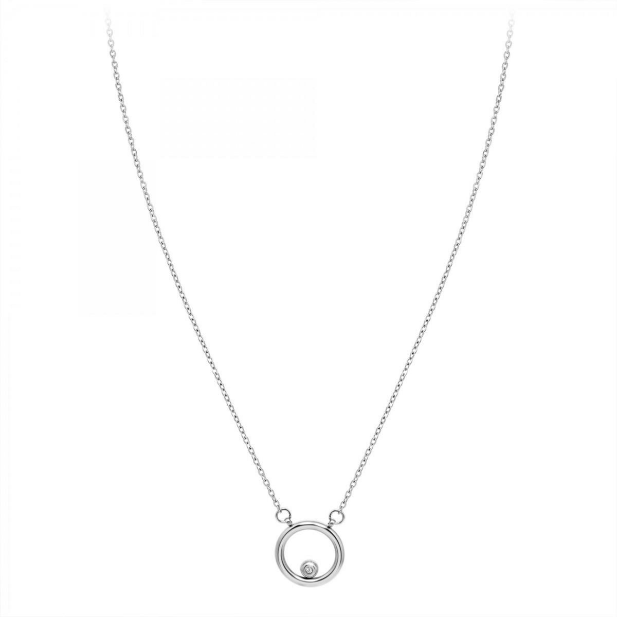 SC CRYSTAL Collier par SC Crystal orné d'un véritable diamant blanc