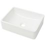 Voir la diapositive 2 : VIDAXL Lavabo Ceramique Blanc 41 x 30 x 12 cm