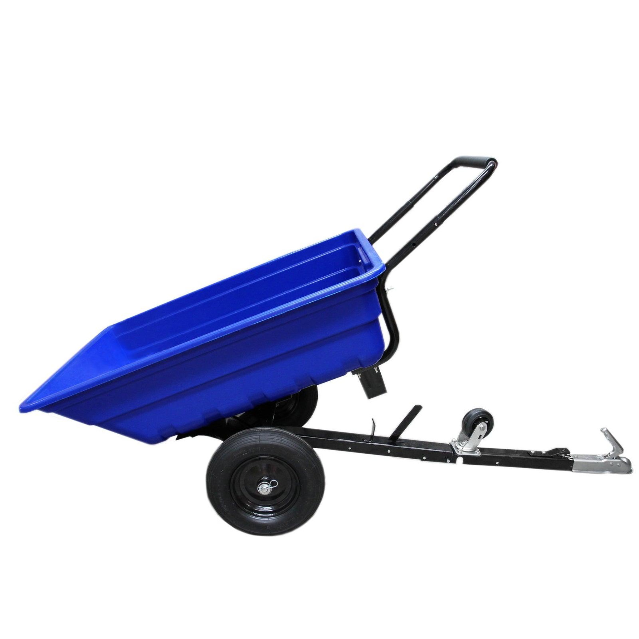 Voir la diapositive 2 : T-MECH Remorque atv roues pneumatiques