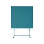 Voir la diapositive 4 : SWEEEK Table jardin bistrot pliable - Emilia carrée - Table carrée 70x70cm en acier thermolaqué