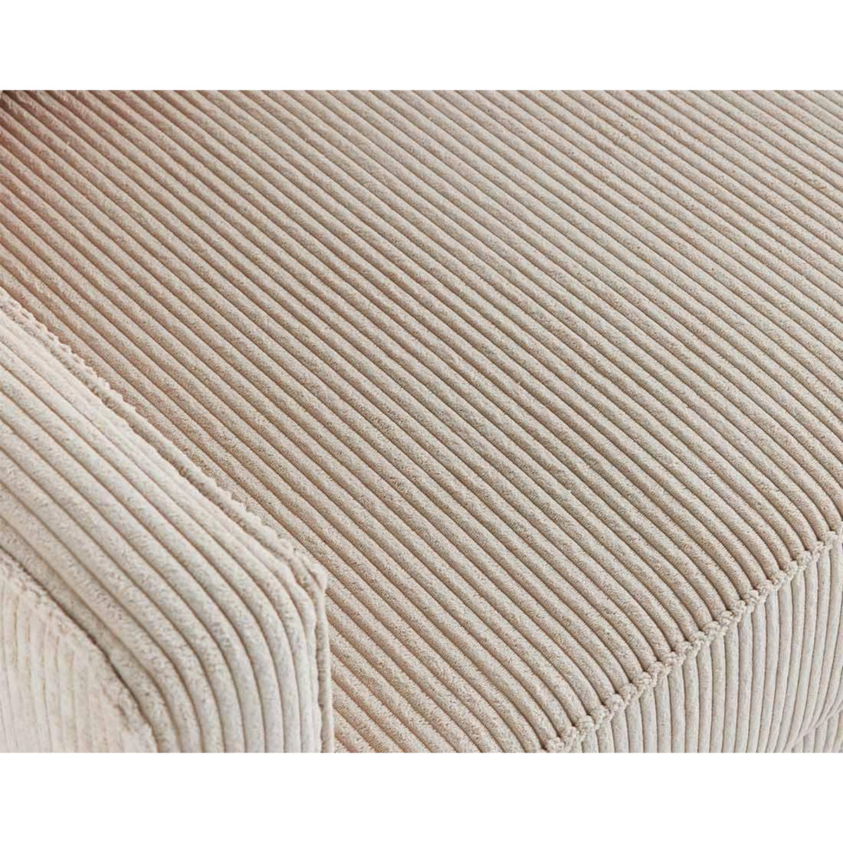 LISA DESIGN Charlie - canapé droit 2 places - en velours côtelé