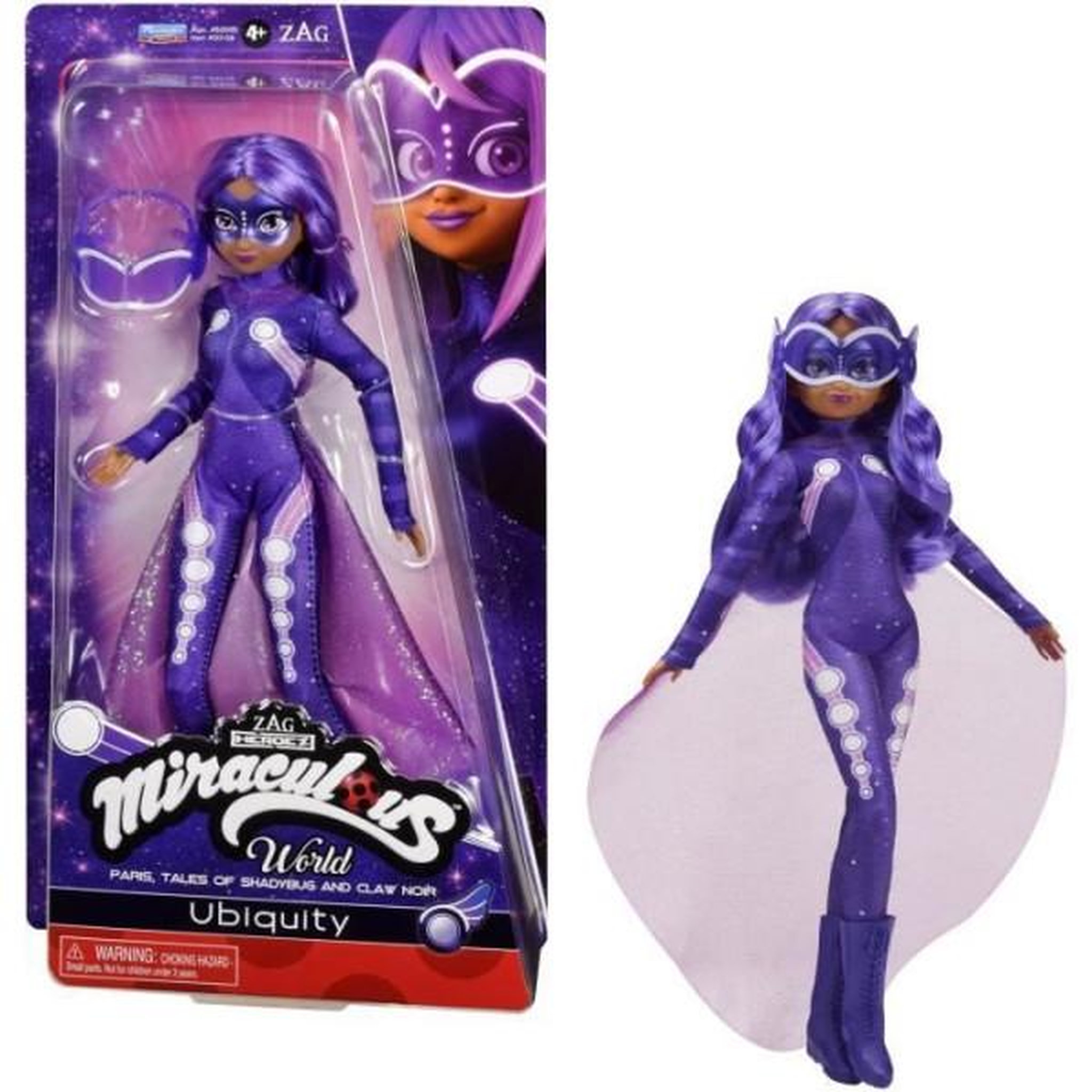 BANDAI Poupée articulée - BANDAI - Miraculous Ladybug - Ubiquity - Licence Officielle - 26 cm