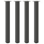 Voir la diapositive 2 : VIDAXL Pieds de table basse 4 pcs anthracite 90-92 cm acier