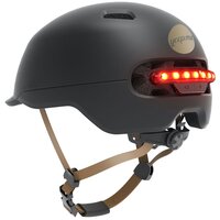 BEEPER - Casque avec LED avant et arrière pour Vélo, VTT, Trottinette  électrique, Taille M, Orange ME134M-O pas cher 