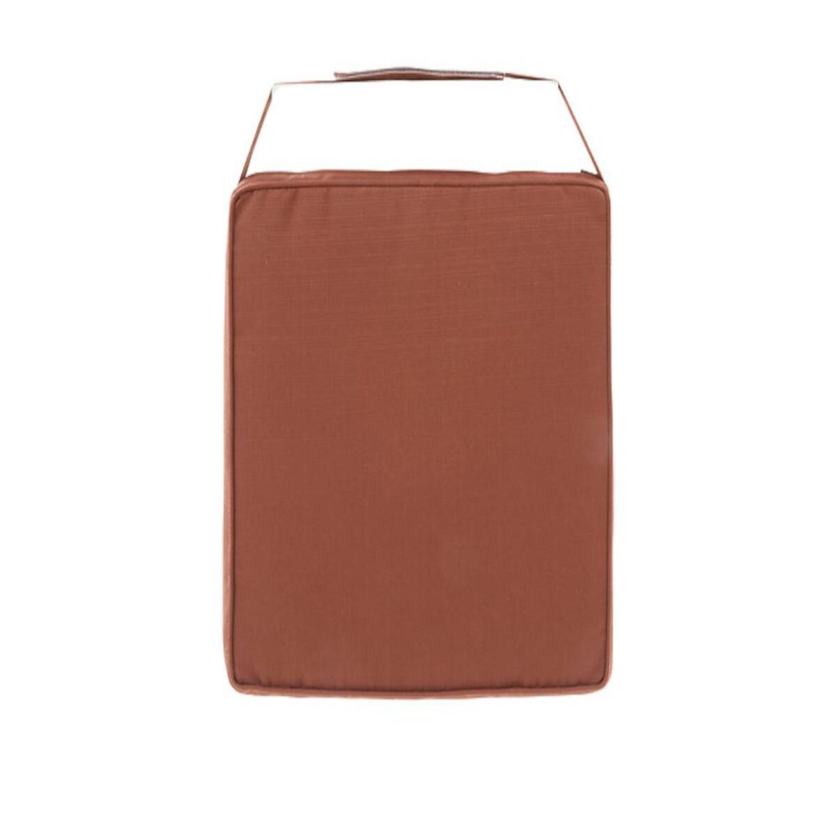 HESPERIDE Galette de chaise de jardin 40 x 40 cm Acajou - Hespéride