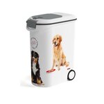 CURVER CURVER Conteneur a croquettes Love pets 20 Kg - Blanc - Pour chien