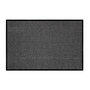 Voir la diapositive 1 : Paris Prix Tapis d'Entrée Anti-Poussière  Julius  80x120cm Noir & Gris