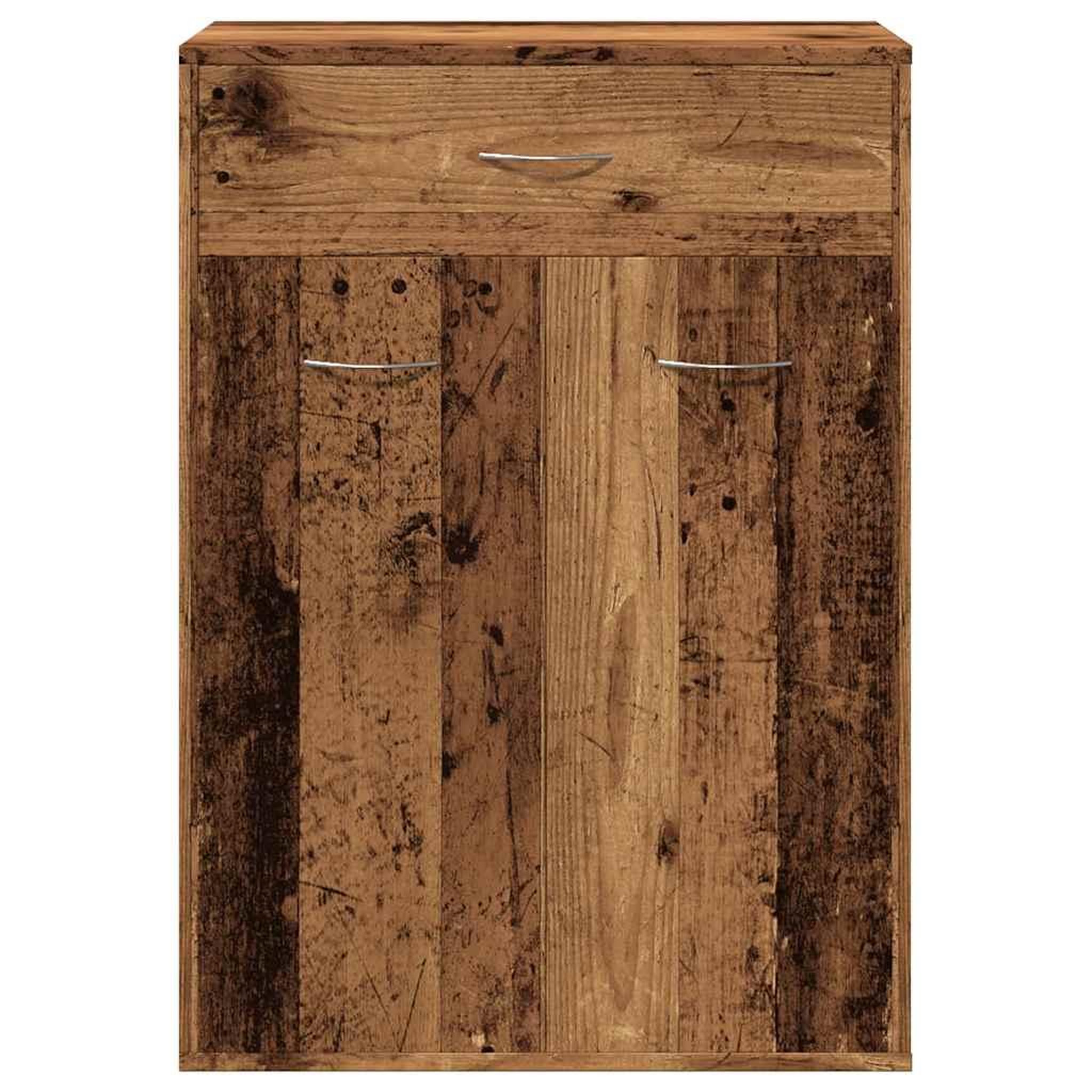 Voir la diapositive 4 : VIDAXL Armoire a chaussures vieux bois 60x35x84 cm bois d'ingenierie