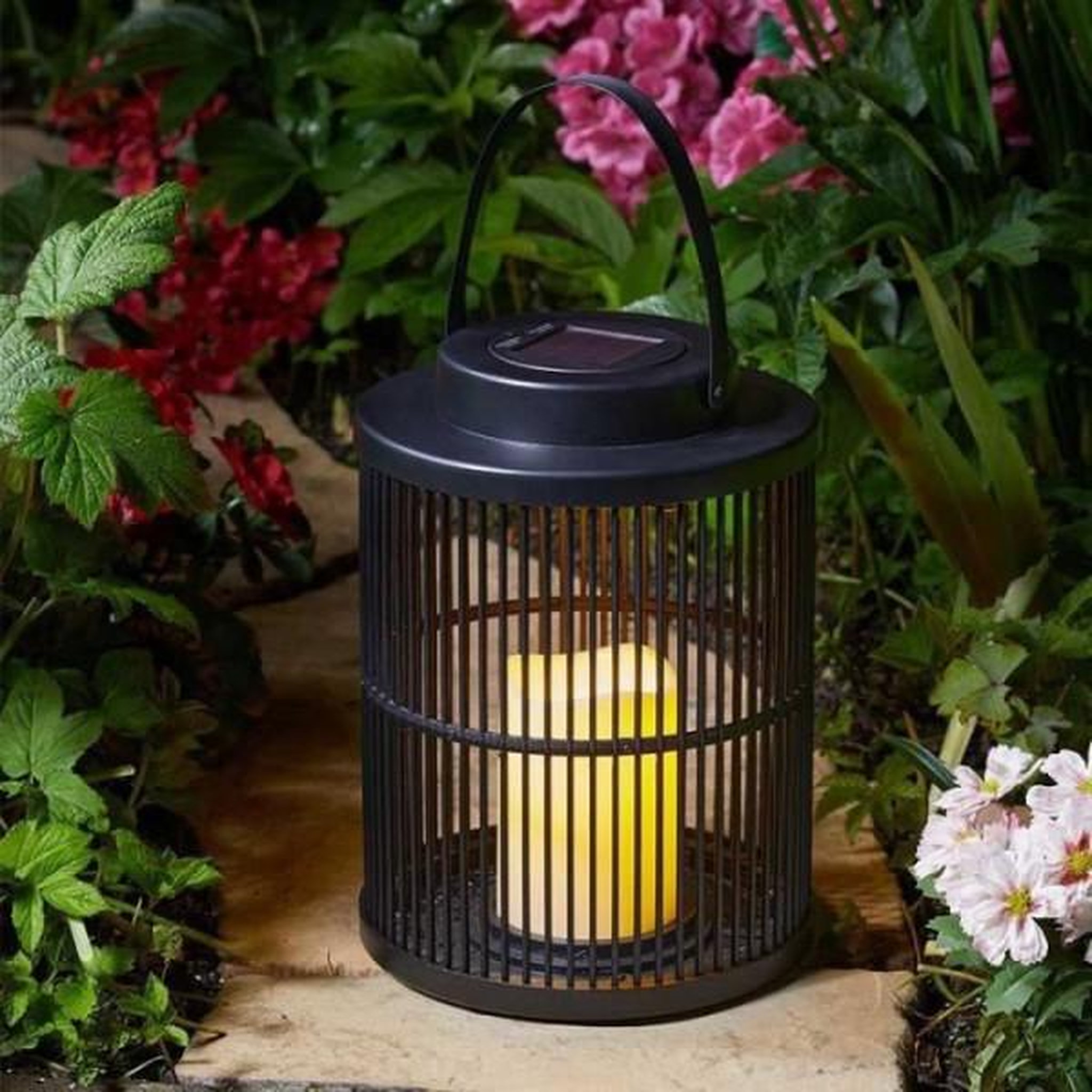 Voir la diapositive 1 : Smart garden Lanterne solaire Urbane Noire SMART GARDEN
