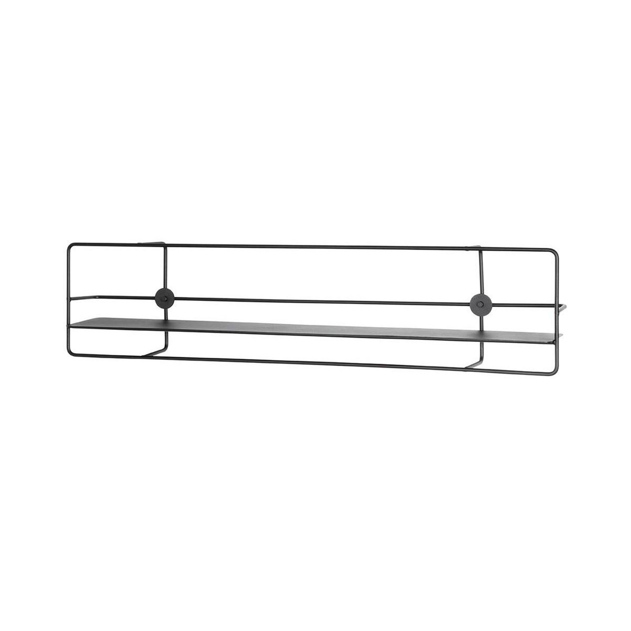 Paris Prix Étagère murale métal  vivalo  90cm noir