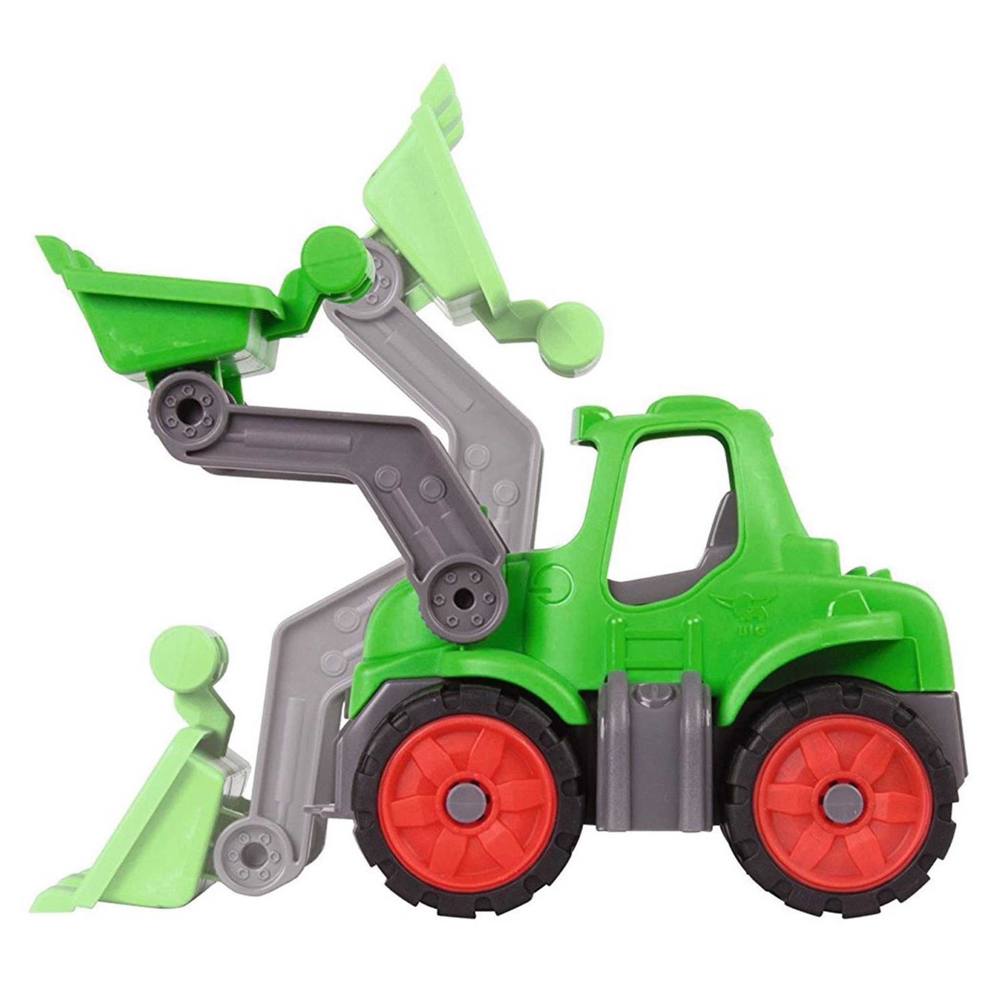 Voir la diapositive 3 : BIG Power Worker - Mini tracteur vert