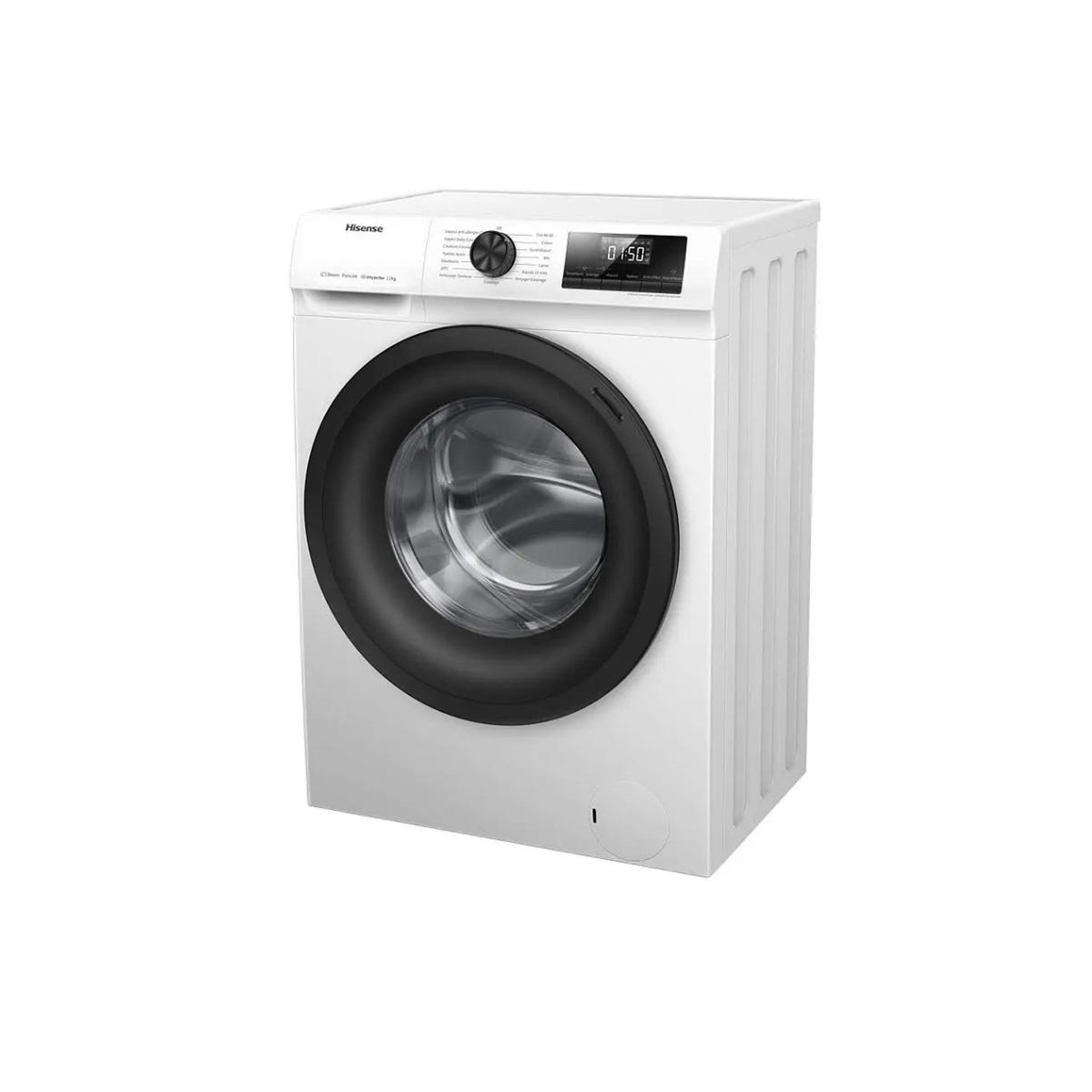 Voir la diapositive 3 : Hisense Lave-linge frontal 12 kg 1400 tours/min - wfqe1214evjm