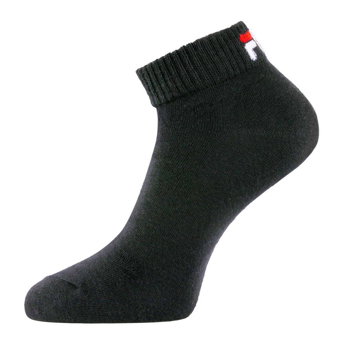 FILA Lot de 6 paires de chaussettes Quarter homme F9300 Noir