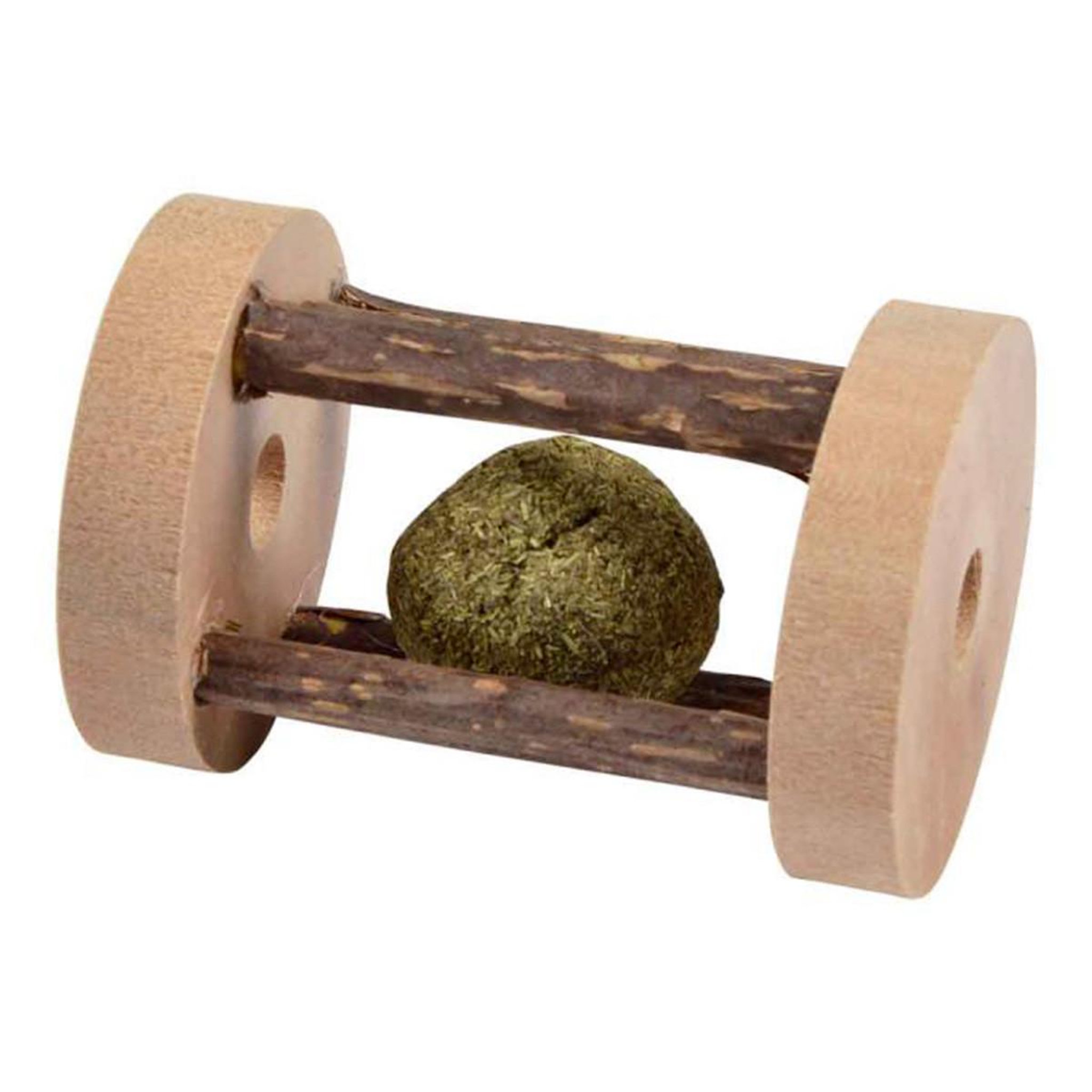 LOVE STORY Jouet Rouleau pour Chat  Matatabi  6cm Naturel