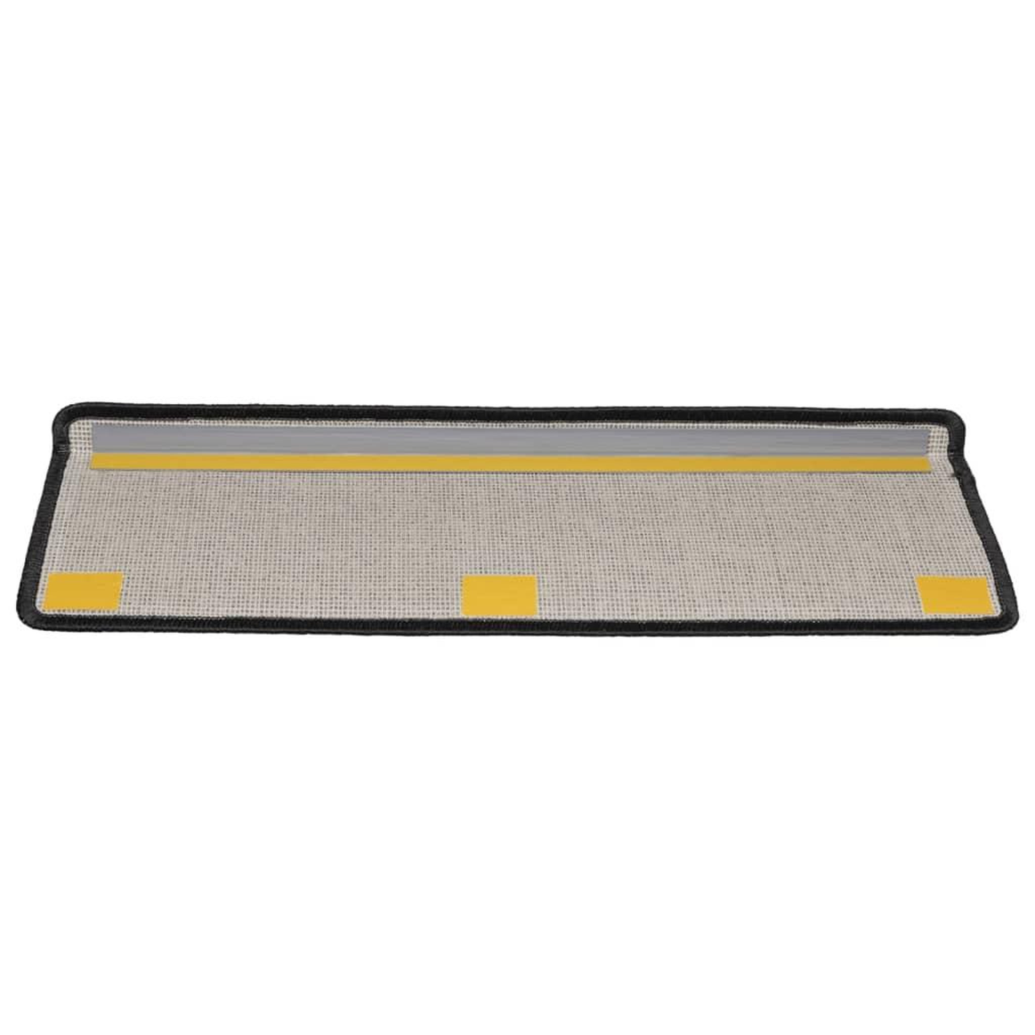 Voir la diapositive 5 : VIDAXL Tapis d'escalier 15 pcs 65x21x4 cm Anthracite