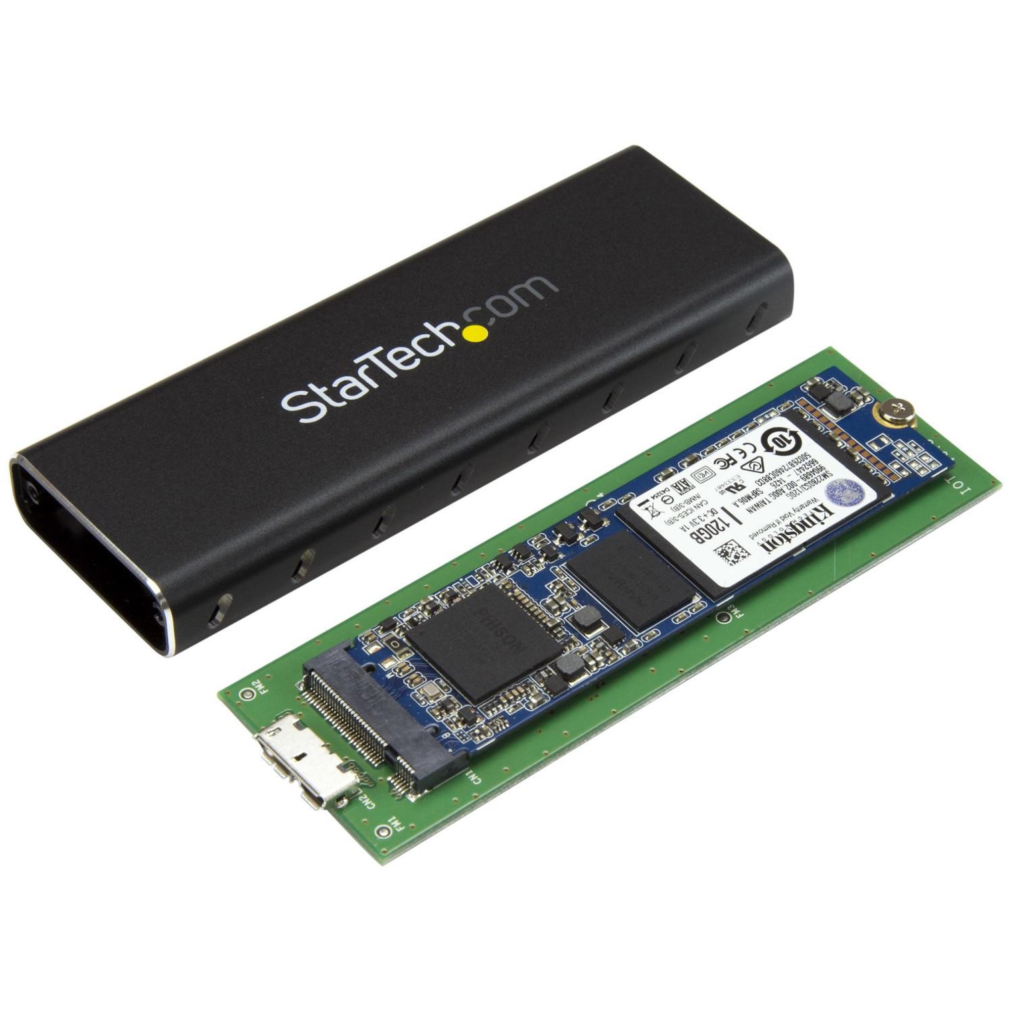 Voir la diapositive 3 : Startech Startech.com sm2ngffmbu33 boîtier de disques de stockage enceinte ssd