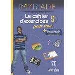 MYRIADE 5E. LE CAHIER D'EXERCICES POUR TOUS, EDITION 2023, Boullis Marc