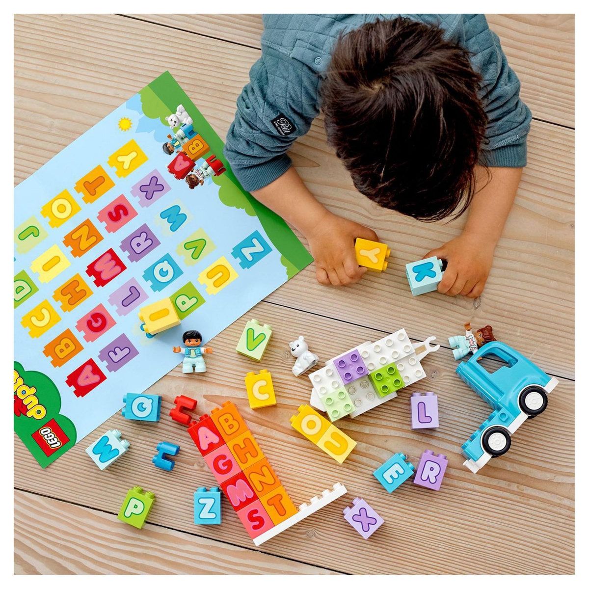 LEGO DUPLO 10915 - Mes 1ers pas Le Camion Des Lettres