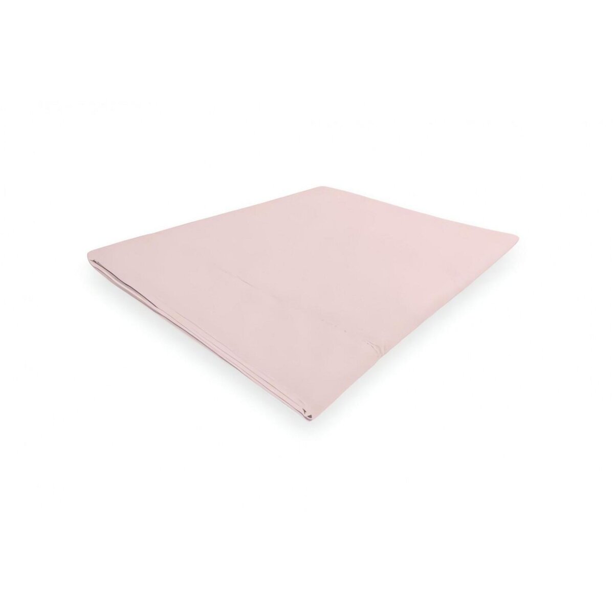 Camille Drap plat en coton percale 260x300 cm CAMILLE rose, par songe de camille