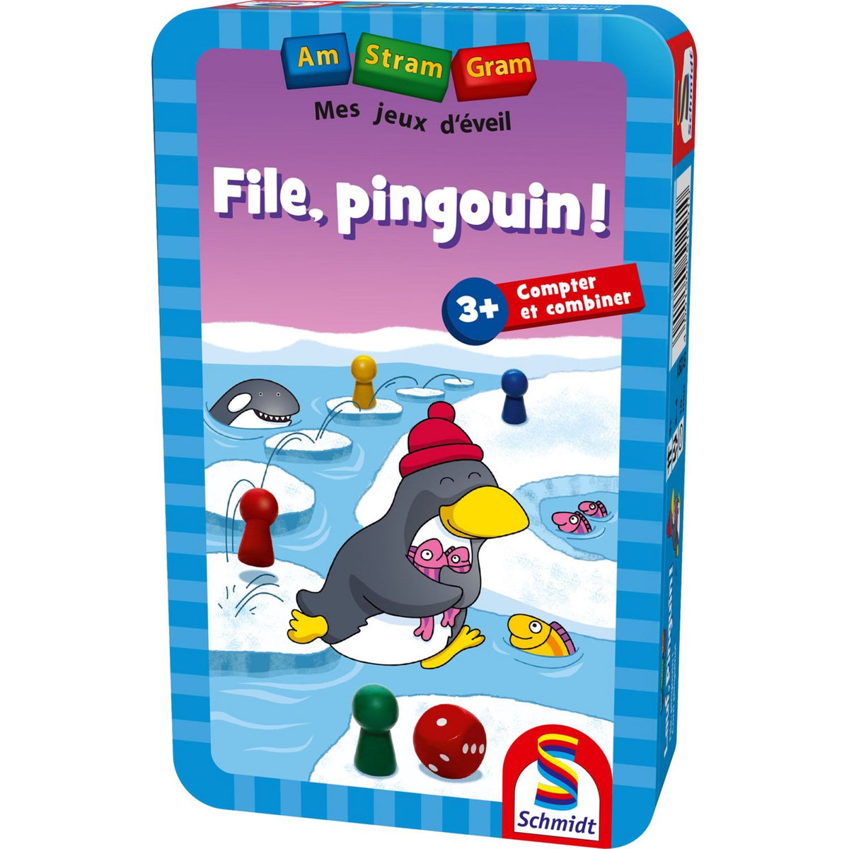 Schmidt Jeu d'éveil - File, Pingouin ! - Am Stram Gram