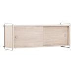 Paris Prix Étagère Murale 2 Portes  Paris  122cm Naturel