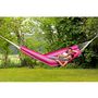 Voir la diapositive 1 : Hamac double en coton BARBADOS - coloris Grenadine