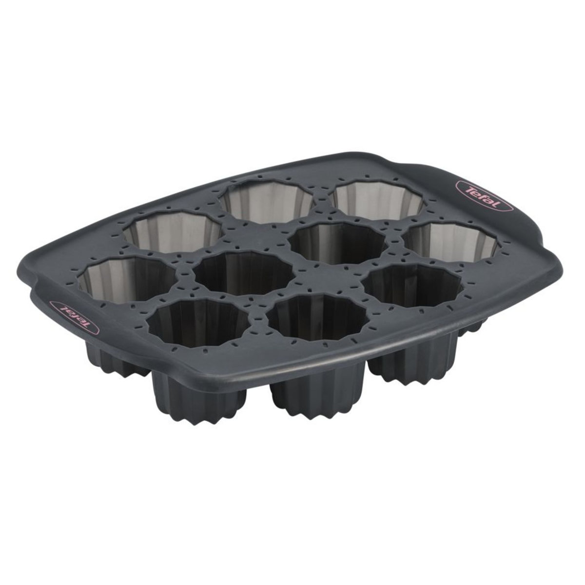 TEFAL Moule 10 cannelés CRISPY BAKE silicone