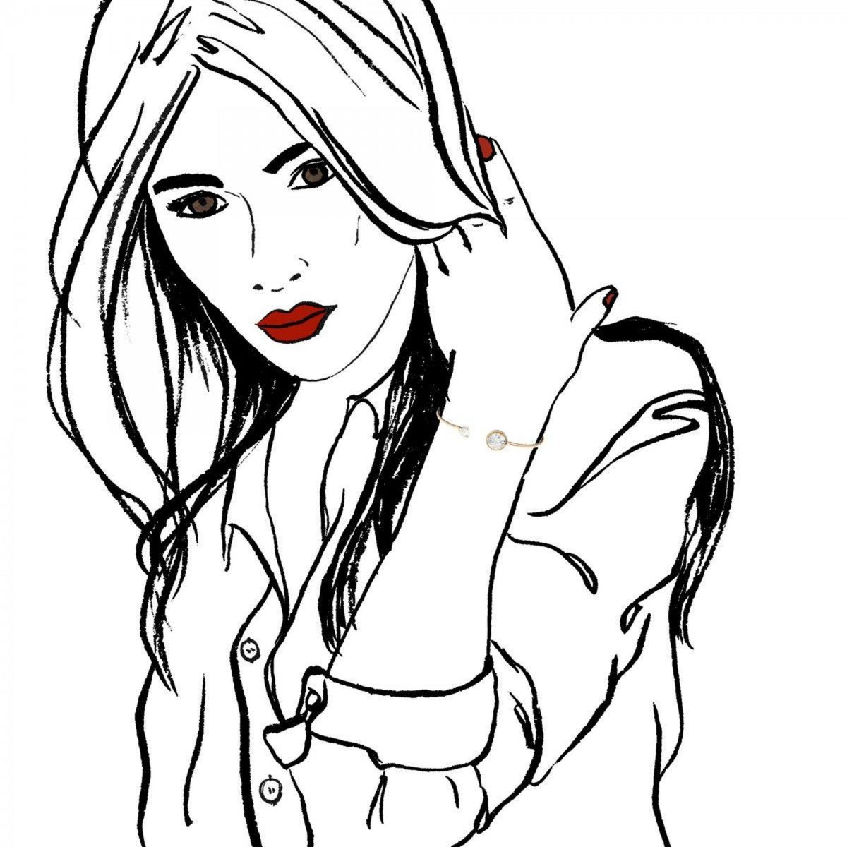 SC CRYSTAL Bracelet SC Crystal orné de Cristaux scintillants