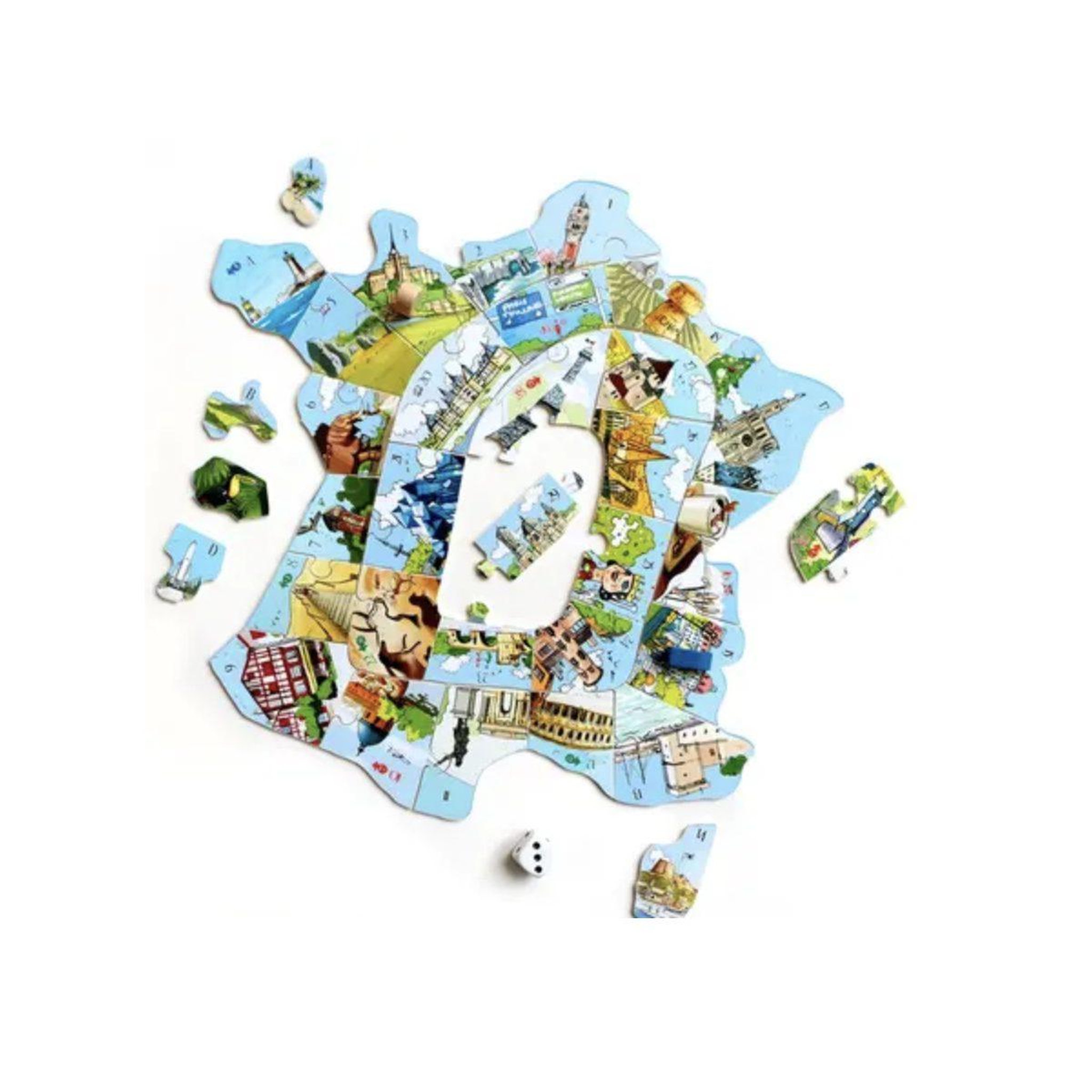 Voir la diapositive 2 : WILSON Puzzle michele wilson - france escapade