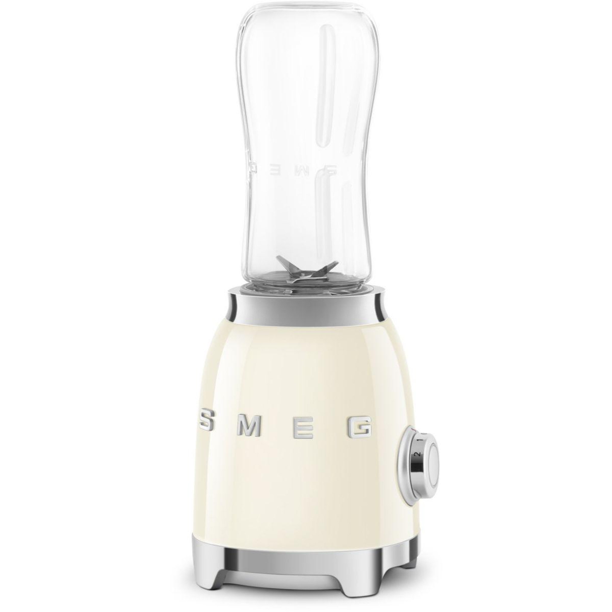 Voir la diapositive 3 : SMEG Blender pbf01creu mini crème