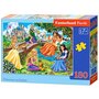 Castorland Puzzle 180 pièces : Princesses dans le jardin