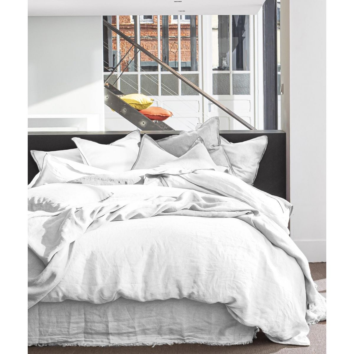 BATON ROUGE Housse de couette 100% lin lavé