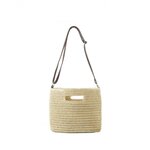 DARI BALI DARI BALI - Sac en paille TOULOUSE 34 cm. Coloris disponibles : Beige, Vert