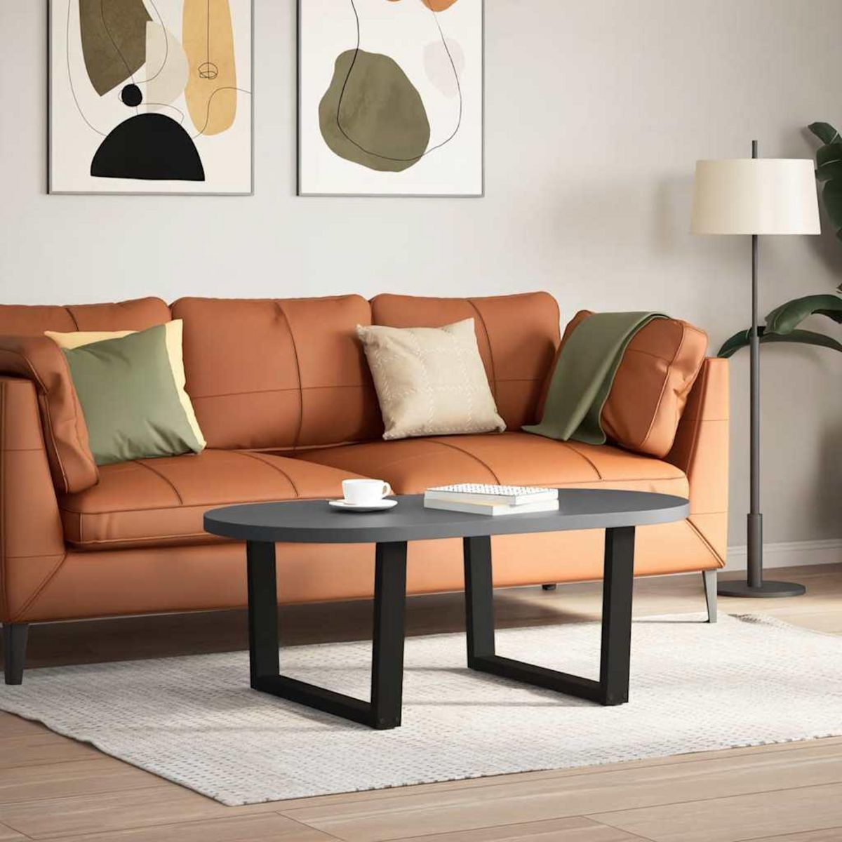 VIDAXL Pieds de table a manger forme V 2 pcs noir 70x(42-43,3)cm acier